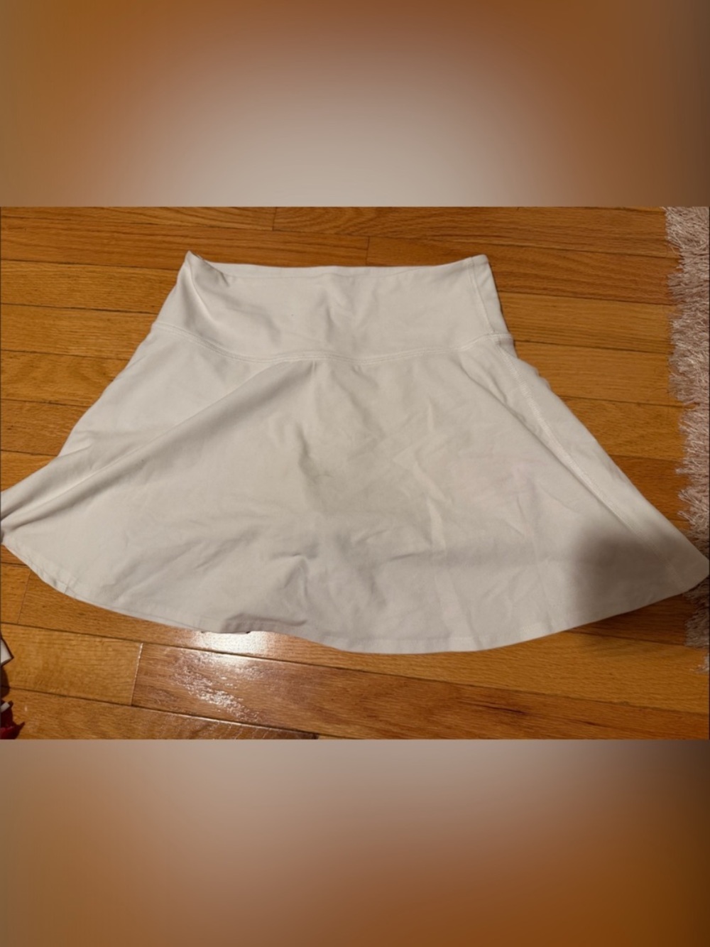 White Flared Women's Skirt